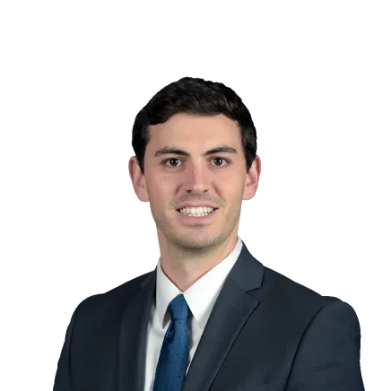 Headshot of Grant Dostie, a Tampa-based car accident and auto injury lawyer at Morgan & Morgan