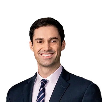 Headshot of ATTORNEY Alec Josepher, a Tampa-based personal injury lawyer from Morgan & Morgan