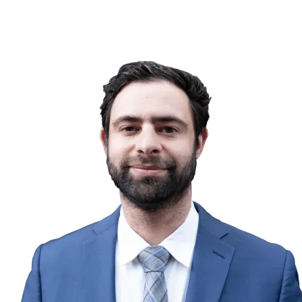 Headshot of Alexander Bylinkin, a New York City-based premises liability and slip and fall lawyer at Morgan & Morgan