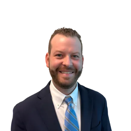 Headshot of ATTORNEY Alex Harrison, a Charleston-based personal injury lawyer from Morgan & Morgan
