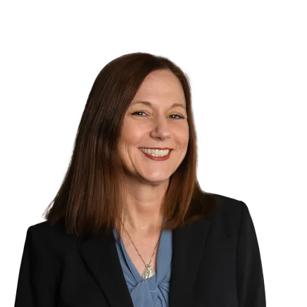 Headshot of ATTORNEY Amy Leceski, an Indianapolis-based personal injury lawyer from Morgan & Morgan