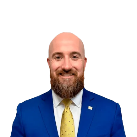 Headshot of Andrew AsBridge, a Paducah-based personal injury lawyer at Morgan & Morgan