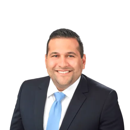 Headshot of Austin Hiffa, a Alpharetta-based personal injury lawyer at Morgan & Morgan