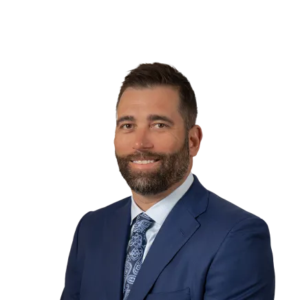 Headshot of ATTORNEY Brent Bigger, a Tampa-based personal injury lawyer from Morgan & Morgan