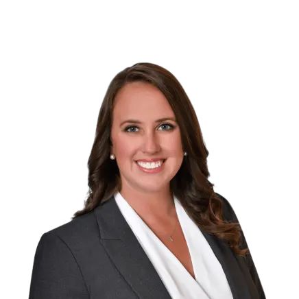 Headshot of Caroline Clay Phillips, a New Albany-based traumatic brain and head injury lawyer at Morgan & Morgan