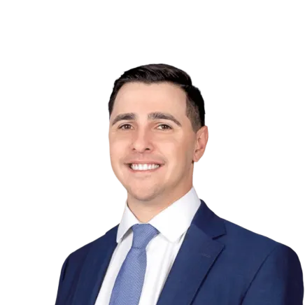 Headshot of ATTORNEY Chase Leighton, a Las Vegas-based personal injury lawyer from Morgan & Morgan