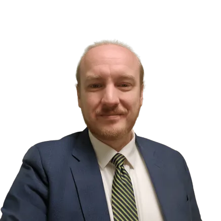 Headshot of ATTORNEY Chris Mukon, a New York City-based personal injury lawyer from Morgan & Morgan