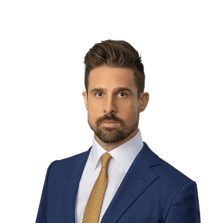 Headshot of A. Crosby Crane, a Tampa-based medical malpractice and negligence lawyer at Morgan & Morgan