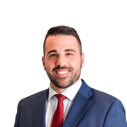 Headshot of ATTORNEY Dominic Scavo, a Jacksonville-based personal injury lawyer from Morgan & Morgan