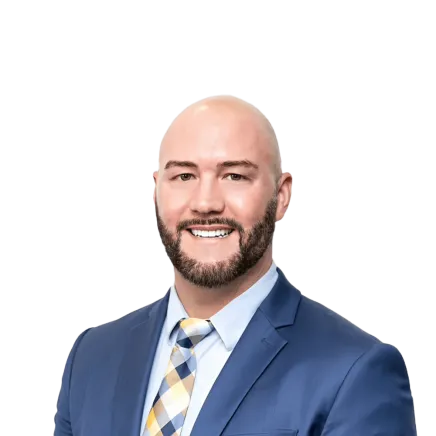 Headshot of Dustin P. Keeney, a Miami-based work injury and workers' compensation lawyer from Morgan & Morgan