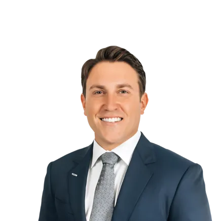 Headshot of ATTORNEY Evan Rosenberg, an Atlanta-based personal injury lawyer from Morgan & Morgan