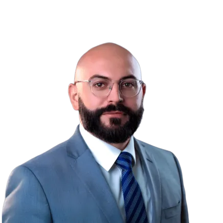 Headshot of ATTORNEY Edvard Mikayelyan, a Los Angeles-based personal injury lawyer from Morgan & Morgan