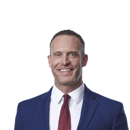 Headshot of ATTORNEY Eric Smith, an Orlando-based personal injury lawyer from Morgan & Morgan