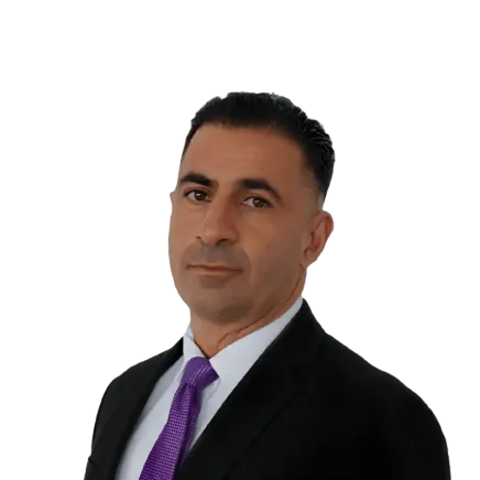 Headshot of ATTORNEY Henrik Sardarbegian, a Los Angeles-based personal injury lawyer from Morgan & Morgan