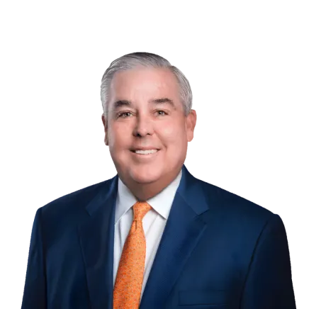 Headshot of ATTORNEY John Morgan, an Orlando-based personal injury lawyer from Morgan & Morgan