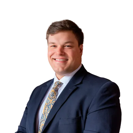 Headshot of ATTORNEY James Burch, an Alpharetta-based personal injury lawyer from Morgan & Morgan