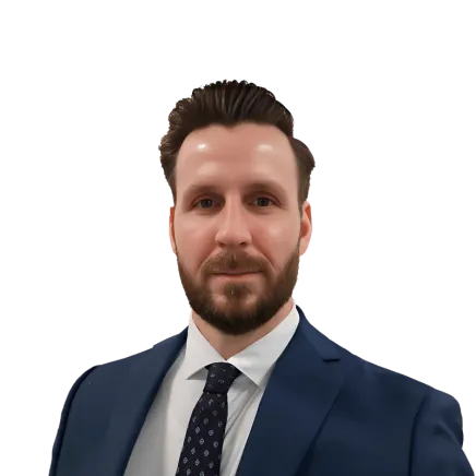 Headshot of ATTORNEY James Schaefers, a Sacramento-based personal injury lawyer from Morgan & Morgan