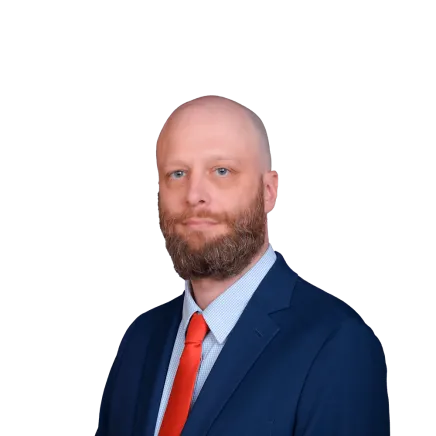 Headshot of Jonathan Griffin, a St. Louis-based mass tort litigation lawyer at Morgan & Morgan
