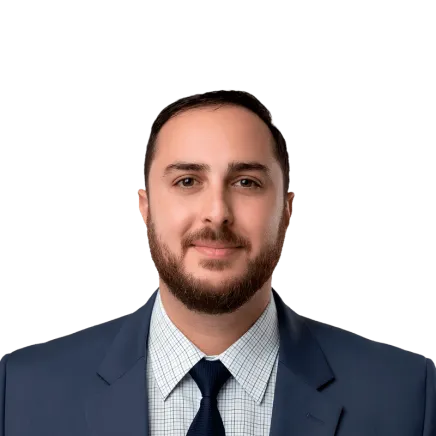 Headshot of ATTORNEY Jordan Wysocki, an Irvine-based personal injury lawyer from Morgan & Morgan
