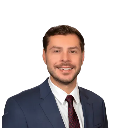 Headshot of ATTORNEY Joseph Gjelaj, a Detroit-based personal injury lawyer from Morgan & Morgan