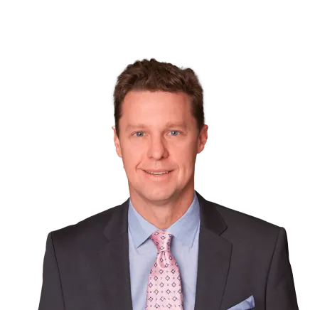 Headshot of Justin Uhlemann, a Jacksonville-based personal injury lawyer from Morgan & Morgan
