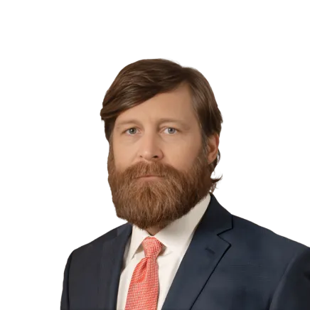 Headshot of ATTORNEY Lance Curry, a Tampa-based personal injury lawyer from Morgan & Morgan