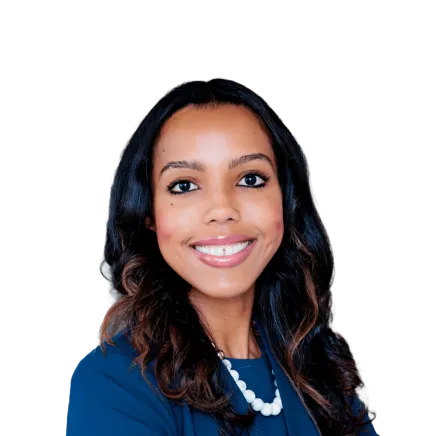 Headshot of ATTORNEY Larissa Ollivierre, an Alpharetta-based personal injury lawyer from Morgan & Morgan