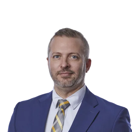 Headshot of ATTORNEY Matthew Gunter, an Orlando-based personal injury lawyer from Morgan & Morgan