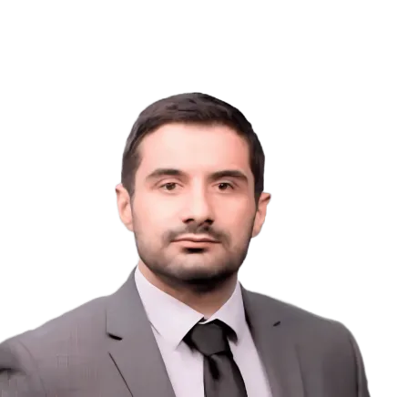 Headshot of ATTORNEY Matthew Behboud, a Los Angeles-based personal injury lawyer from Morgan & Morgan