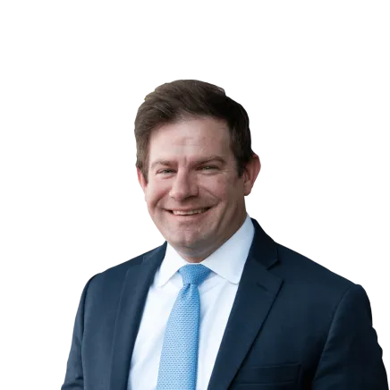 Headshot of Matthew Smith, a Pensacola-based personal injury lawyer at Morgan & Morgan