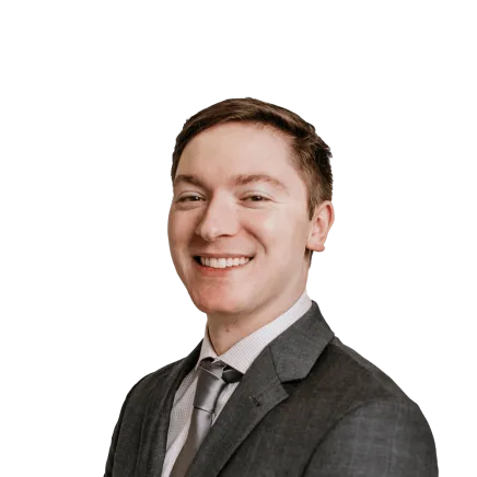 Headshot of Matthew Strong, a Nashville-based personal injury lawyer at Morgan & Morgan