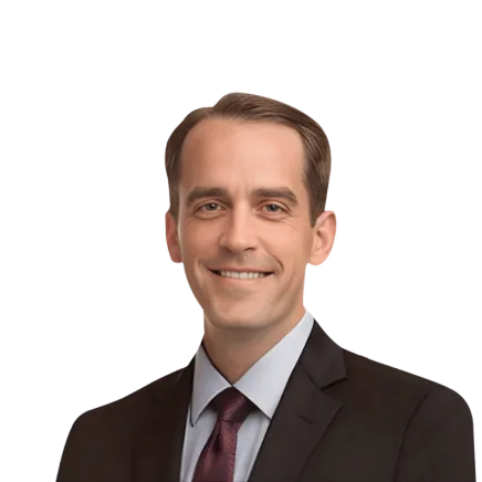  Headshot of Ryan McGee, a Tampa-based personal injury lawyer from Morgan & Morgan