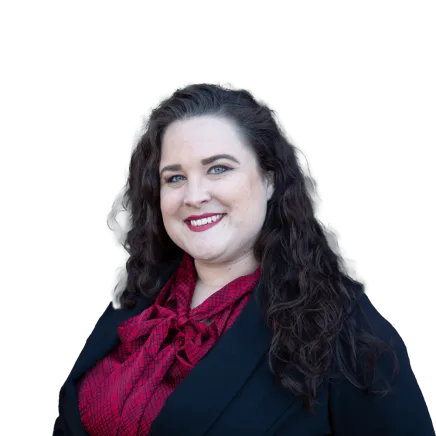 Headshot of Megan Gremmels, a Birmingham-based car accident and auto injury lawyer at Morgan & Morgan