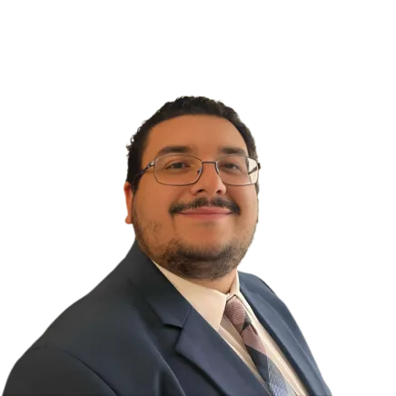 Headshot of ATTORNEY Miguel Pedraza, an Orlando-based personal injury lawyer from Morgan & Morgan