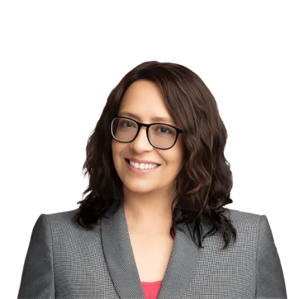 Headshot of ATTORNEY Nadia Ragheb Gonzalez, a Detroit-based personal injury lawyer from Morgan & Morgan