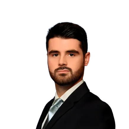 Headshot of ATTORNEY Niko Sousa, a Tampa-based personal injury lawyer from Morgan & Morgan