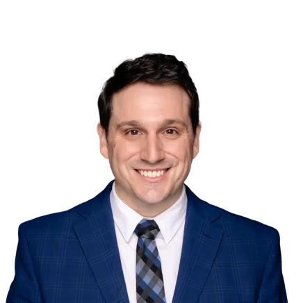 Headshot of ATTORNEY Peter D'Arcangelo, a Jersey City-based personal injury lawyer from Morgan & Morgan
