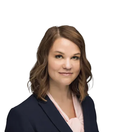 Headshot of ATTORNEY Phoebe Gilmore, a Pittsburgh-based personal injury lawyer from Morgan & Morgan