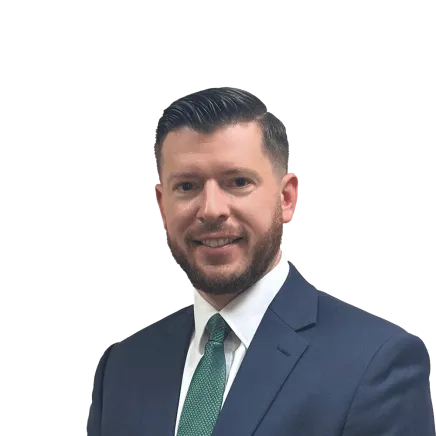 Headshot of Preston Cahill, a Lexington-based premises liability and slip and fall lawyer at Morgan & Morgan