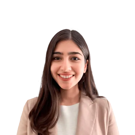 Headshot of Riya Sharma, a Tampa-based mass tort litigation lawyer at Morgan & Morgan