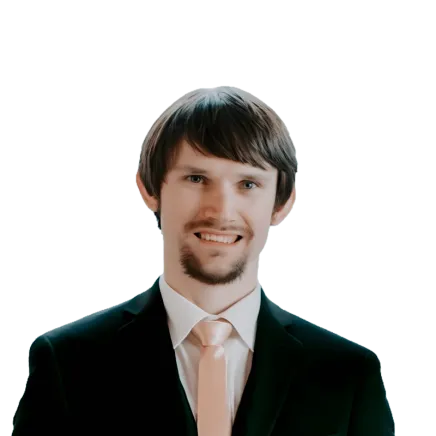 Headshot of ATTORNEY Russell Leasure, an Alpharetta-based personal injury lawyer from Morgan & Morgan
