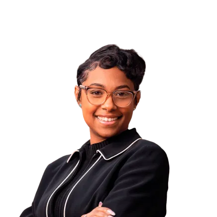 Headshot of Shania Felix, a New York City-based personal injury lawyer at Morgan & Morgan