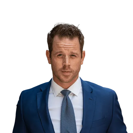 Headshot of Steven John Jones, a Phoenix-based personal injury lawyer at Morgan & Morgan