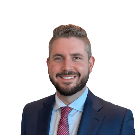 Headshot of ATTORNEY Tom Hasty, a Miami-based personal injury lawyer from Morgan & Morgan