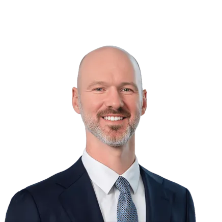 Headshot of ATTORNEY Tyler Jolley, a Cincinnati-based personal injury lawyer from Morgan & Morgan