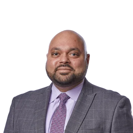 Headshot of ATTORNEY Varun Ramnarine, an Orlando-based personal injury lawyer from Morgan & Morgan