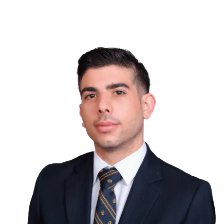 Headshot of Waleed Risheq, a Washington, DC-based personal injury lawyer at Morgan & Morgan