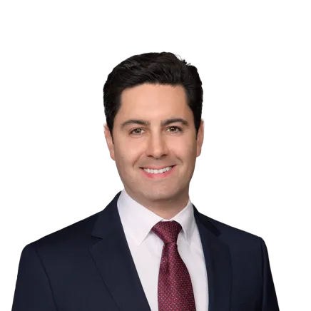 Headshot of ATTORNEY Zachary Baker, a West Palm Beach-based personal injury lawyer from Morgan & Morgan