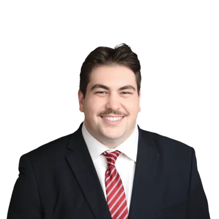 Headshot of ATTORNEY Zachary Cotter, a Philadelphia-based personal injury lawyer from Morgan & Morgan