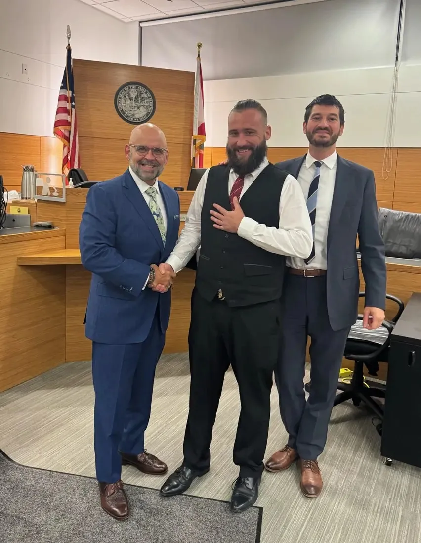 attorney with client